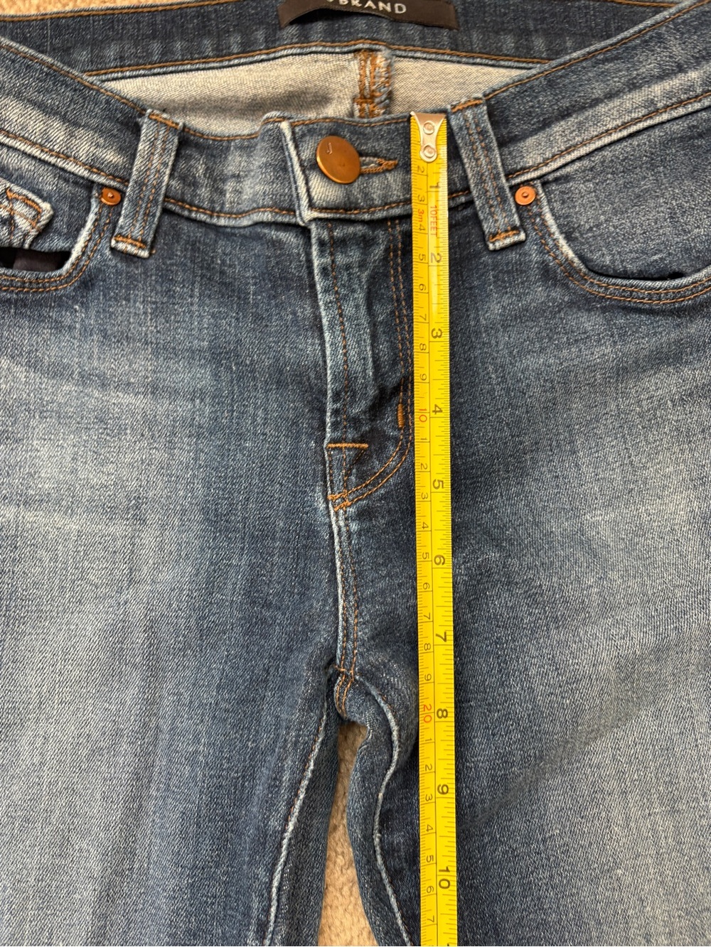 J Brand Misfit Capri Jeans Size 25 - Picture 9 of 9